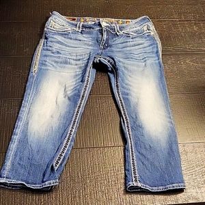 Rock Revival Capri Jeans